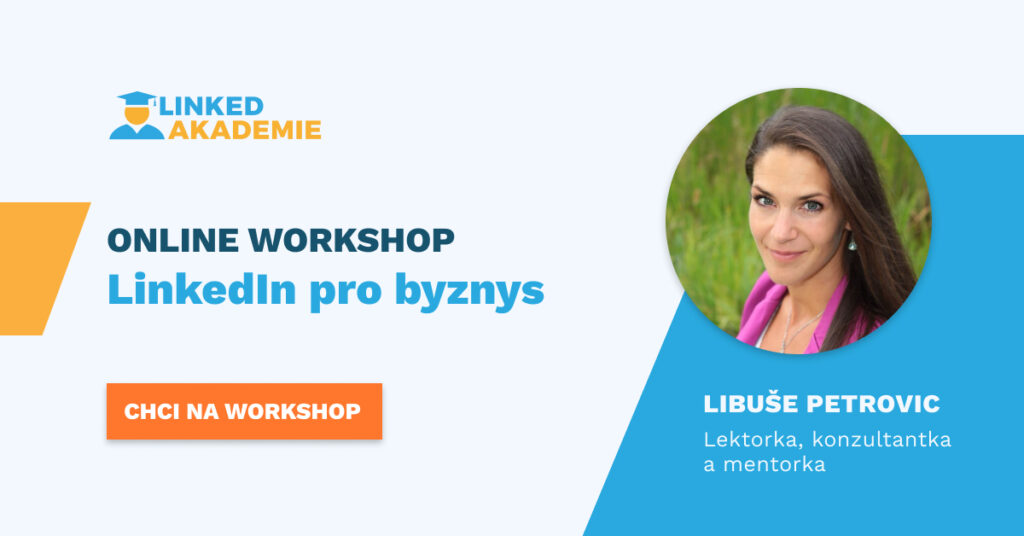 Online workshop LinkedIn pro byznys